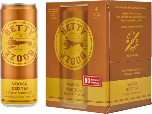 Betty Booze Vodka Iced Meyer Lemonade Tea