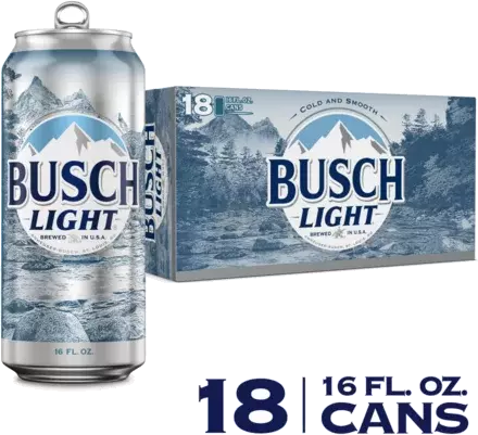 Busch Light Lager Beer