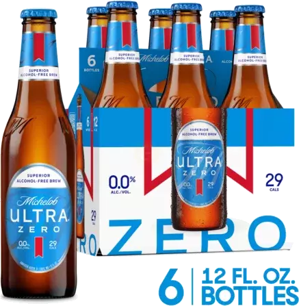 Michelob ULTRA ZERO Non-Alcoholic Lager Beer