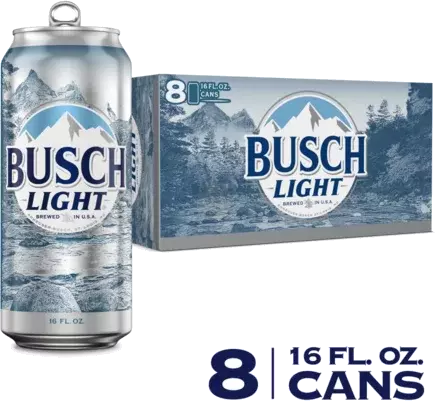 Busch Light Lager Beer