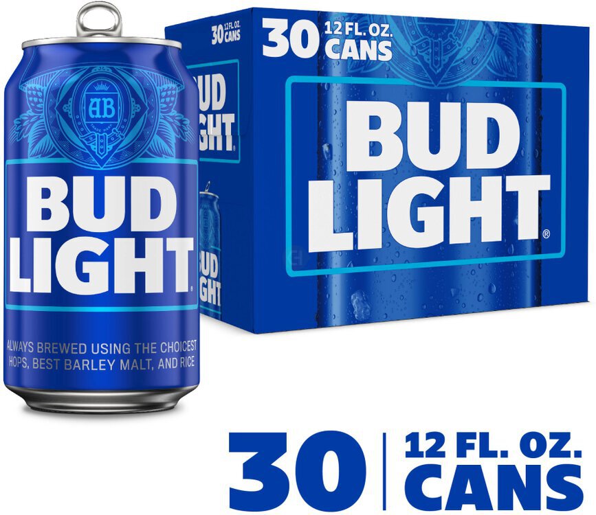 Bud Light 30缶 12FL OZ BUD LIGHT 30 PK CANS 12OZ - Wines and More, Milford, CT