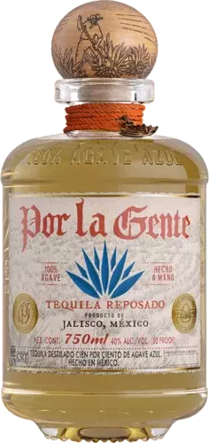 Por La Gente Tequila Reposado 750m