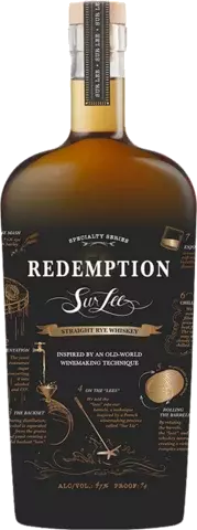 Redemption Sur Lee Straight Rye Whiskey