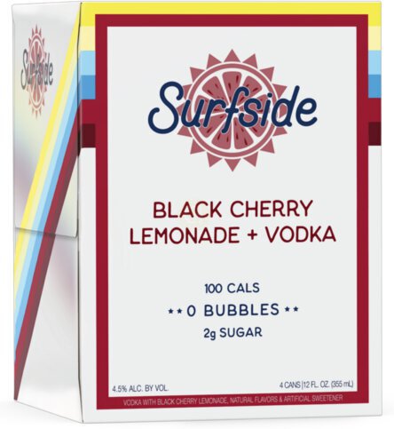 Surfside Black Cherry Lemonade & Vodka