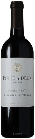 F A D Alex Valley Sonoma County Cab