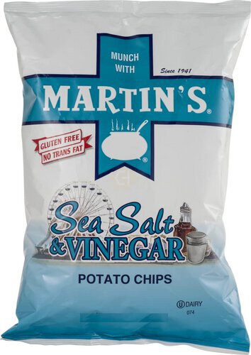 Martin's Sea Salt Vinegar Chips
