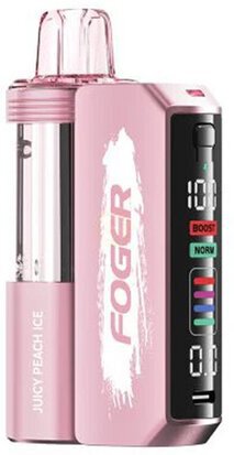 Foger Switch Pro Kit Juicy Peach Ice Disposable & Power Bank