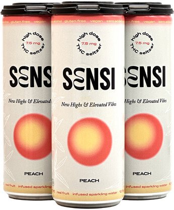 Sensi Peach Thc Seltzer
