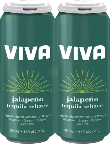 Viva Jalapeno Tequila Seltzer