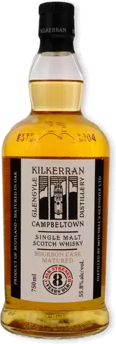 Kilkerran Bourbon Cask Single Malt 8yr