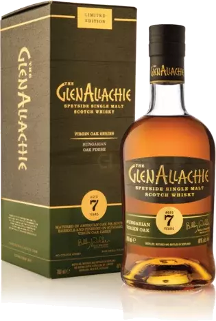 Glenallachie 7yr Speyside Scotch Hungarian Virgin Oak Finish