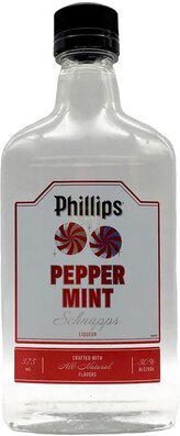 Phillips Schnapps Peppermint Proof Trv