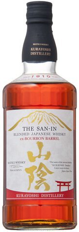 Matsui Whisky Kurayoshi Distillery The San In Ex Bourbon Barrel Japanese Whisky 86pf