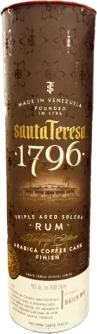 Santa Teresa 1796 Rum Arabica Coffee Cask Finish