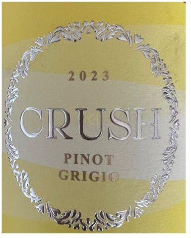 Crush Pinot Grigio Organic Vegan Zero Sugar