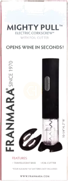 Wine Opener Electric Corkscrew By Franmara