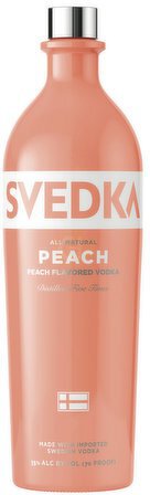 Svedka Peach Vodka Liter