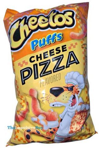 Cheetos Puffs Cheese Pizza