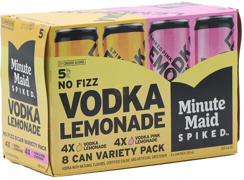Minute Maid Spiked Vodka Lemonade Variety
