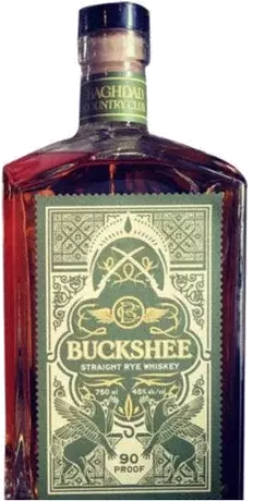 Buckshee Rye Whiskey 90 Proof