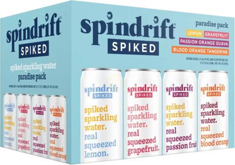 SPINDRIFT SPIKED SELTZER TROPICAL MIX PACK