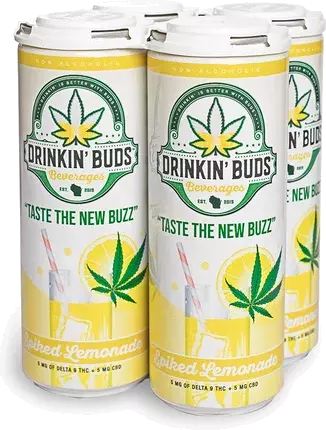Drinkin Buds Rum Punch 5mg Thc