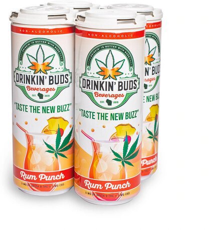 Z Drinking Buds Rum Punch D9 Thc 5mg