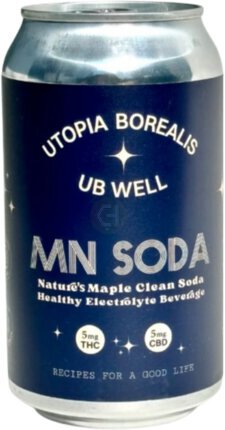 Utopia Borealis Ub Well Mn Soda 5mg Thc Maple Drink