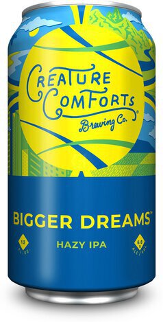 Creature Comforts Bigger Dreams Hazy Ipa