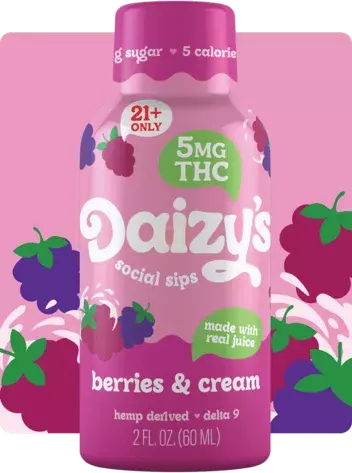 Daizys Berries & Cream 5mg
