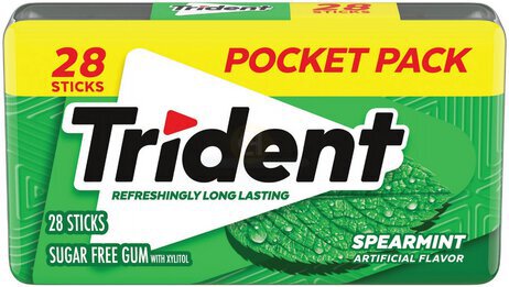 Trident Spearmint Pocket Pack