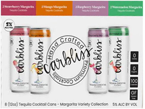 Carbliss Margarita Variety Pack