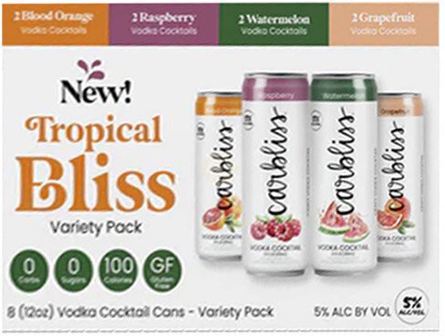 Carbliss Tropical Bliss Variety Pack
