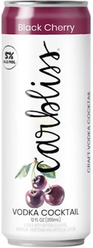 Carbliss Black Cherry Vodka Cocktail Single