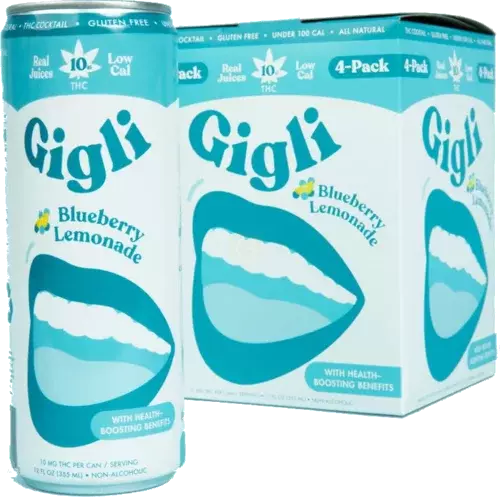 Gigli Blueberry Lemonade 10mg Thc