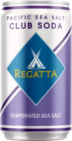 Regatta Pacific Sea Salt Non Alcoholic Club Soda 6 Pack Can