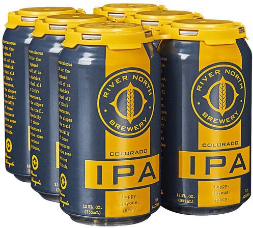 River North Brewery Colorado IPA Cans