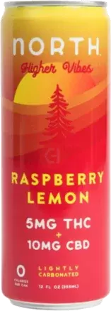 North Higher Vibes Raspberry Lemon