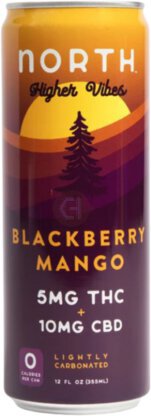 NORTH CBD/THC BLACKBERRY  4PK