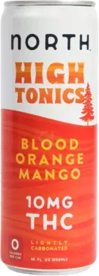 North High Tonics Blood Orange Mango 10mg Thc