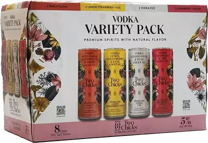 Two Chicks Vodka Variety Pack