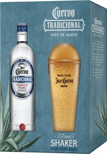 Cuervo Trad Sil Gift Shkr
