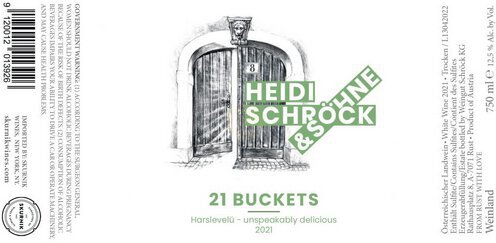 Heidi Schrock Buckets Harslevelu