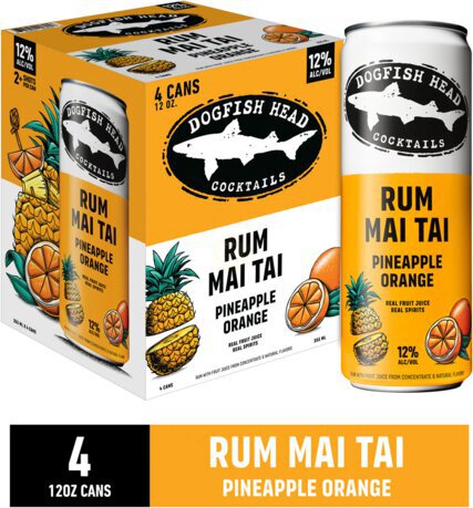 Dogfish Head Rum Mai Tai Pineapple Orange