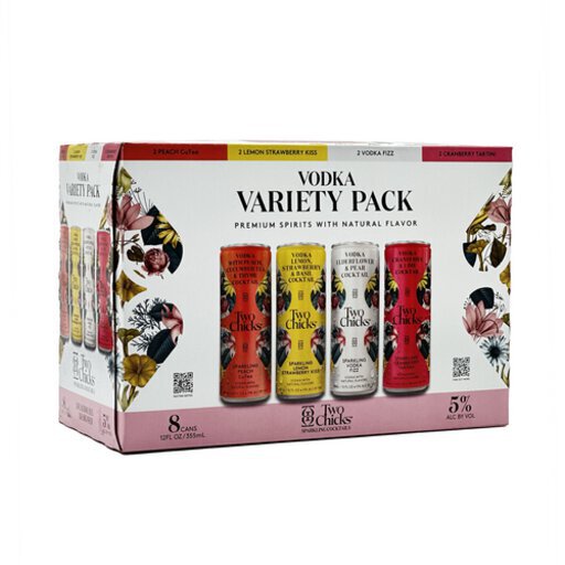 Two Chicks Craft Cocktail Variety Pack 12OZ - Rollers Wine