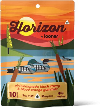 Looner Horizon P Lemon B Cherry & B Orange Gummies 5mg Thc