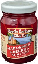 Santa Barbara Maraschino Cherries With Stems