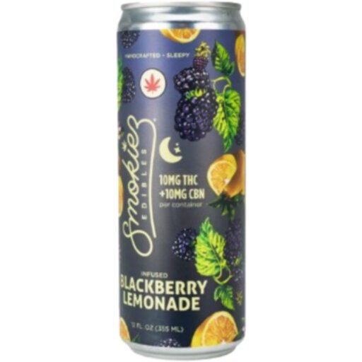 Smokiez Blackberry Lemonade 10mg THC 12OZ - Top Ten Liquors