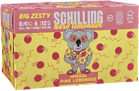 Schilling Excelsior Cider Pink Lemonade 6pc