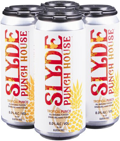 Slyde Punch House Rtd Cocktails Tropical Punch 4pc